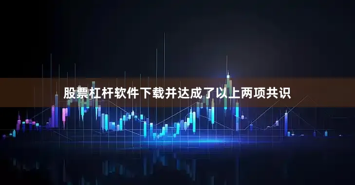 股票杠杆软件下载并达成了以上两项共识